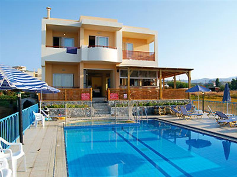 Danaos Beach Apartments Sfáka Exteriér fotografie
